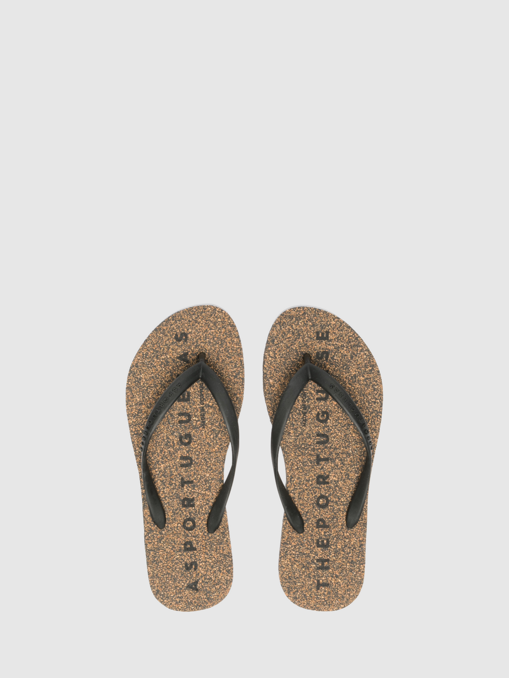 Beach Flip-Flops BASE Coal Black Rubber Strap