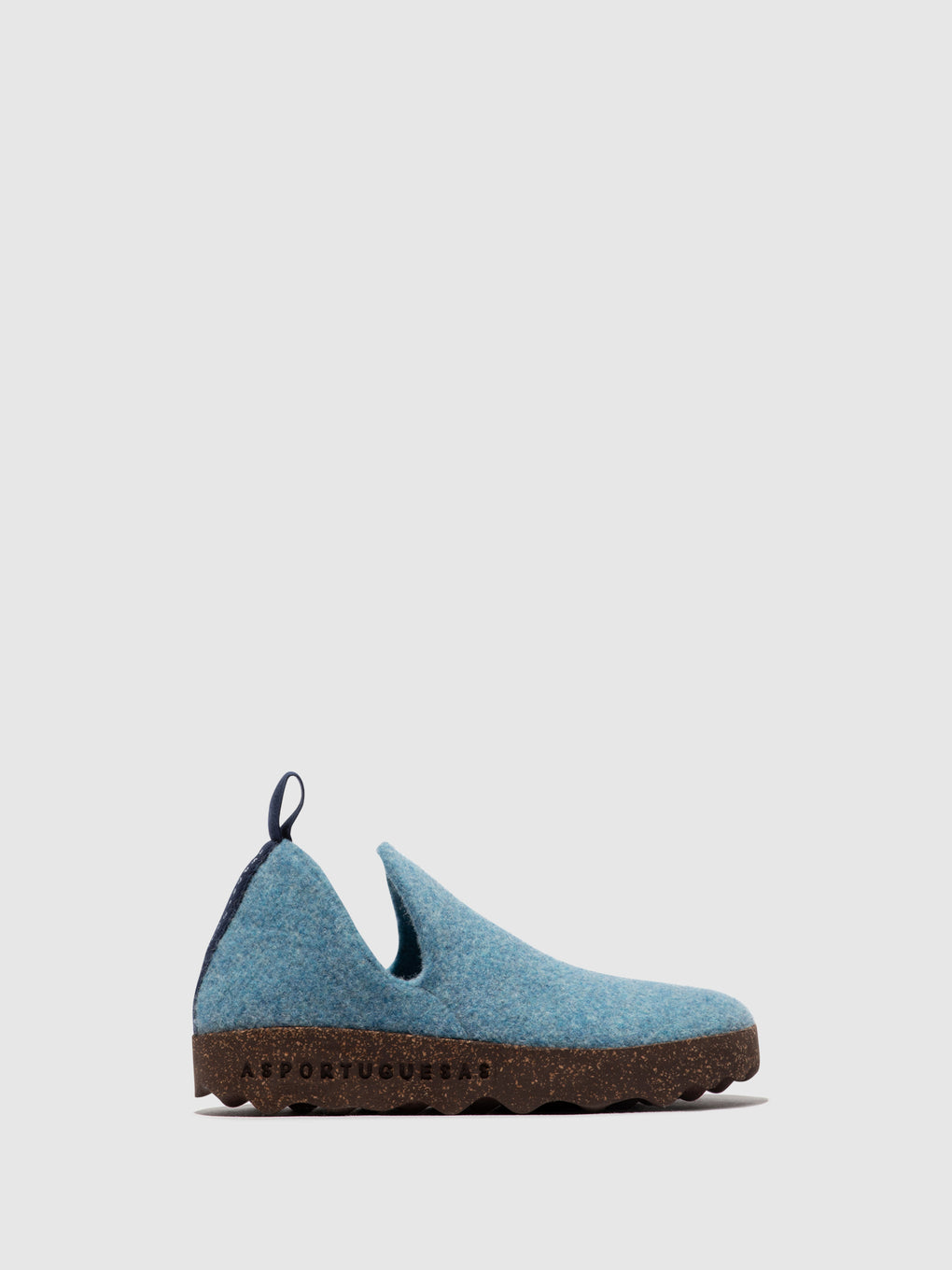 Round Toe Shoes CITY BLUE