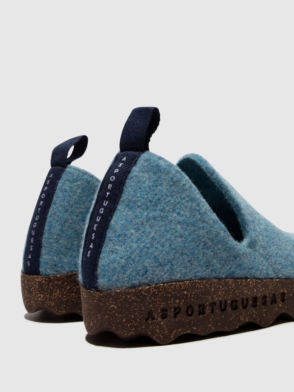 Round Toe Shoes CITY BLUE