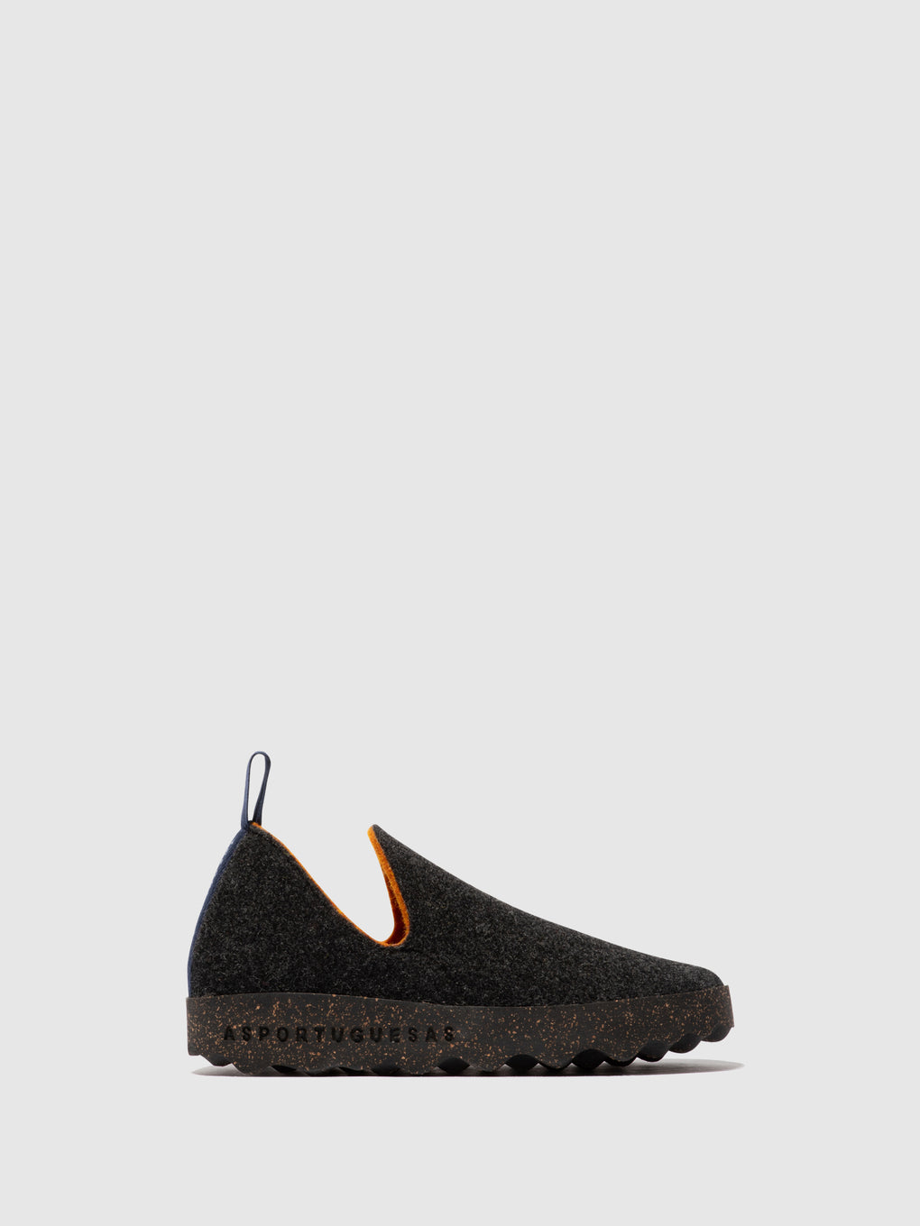 Round Toe Shoes CITY BLACK