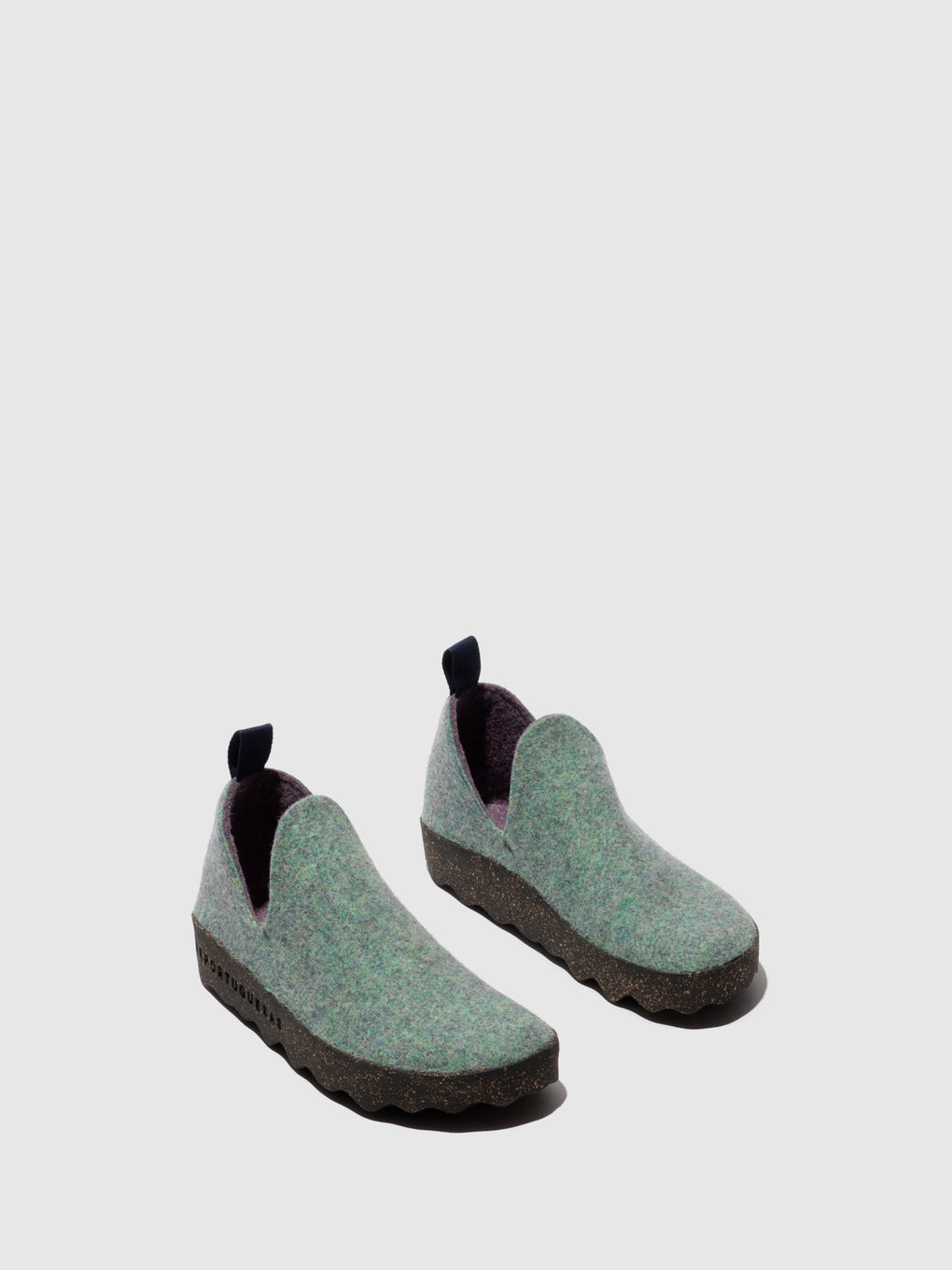 Round Toe Shoes CITY GREEN DOUBLE
