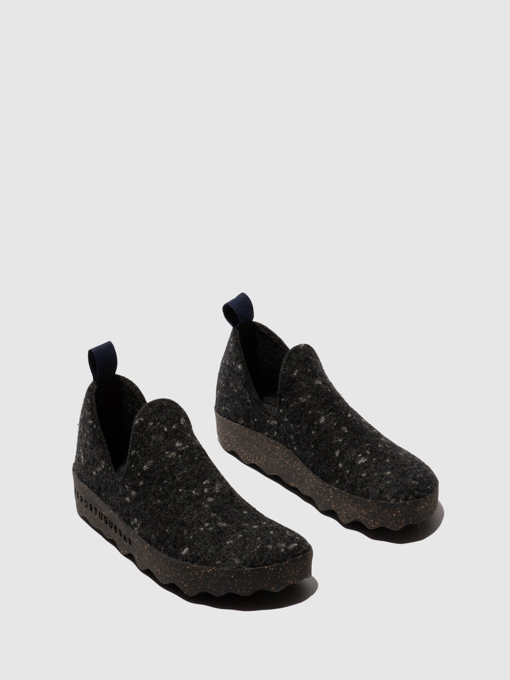 Round Toe Shoes CITY ANTHRACITE SPOT - ASPORTUGUESAS