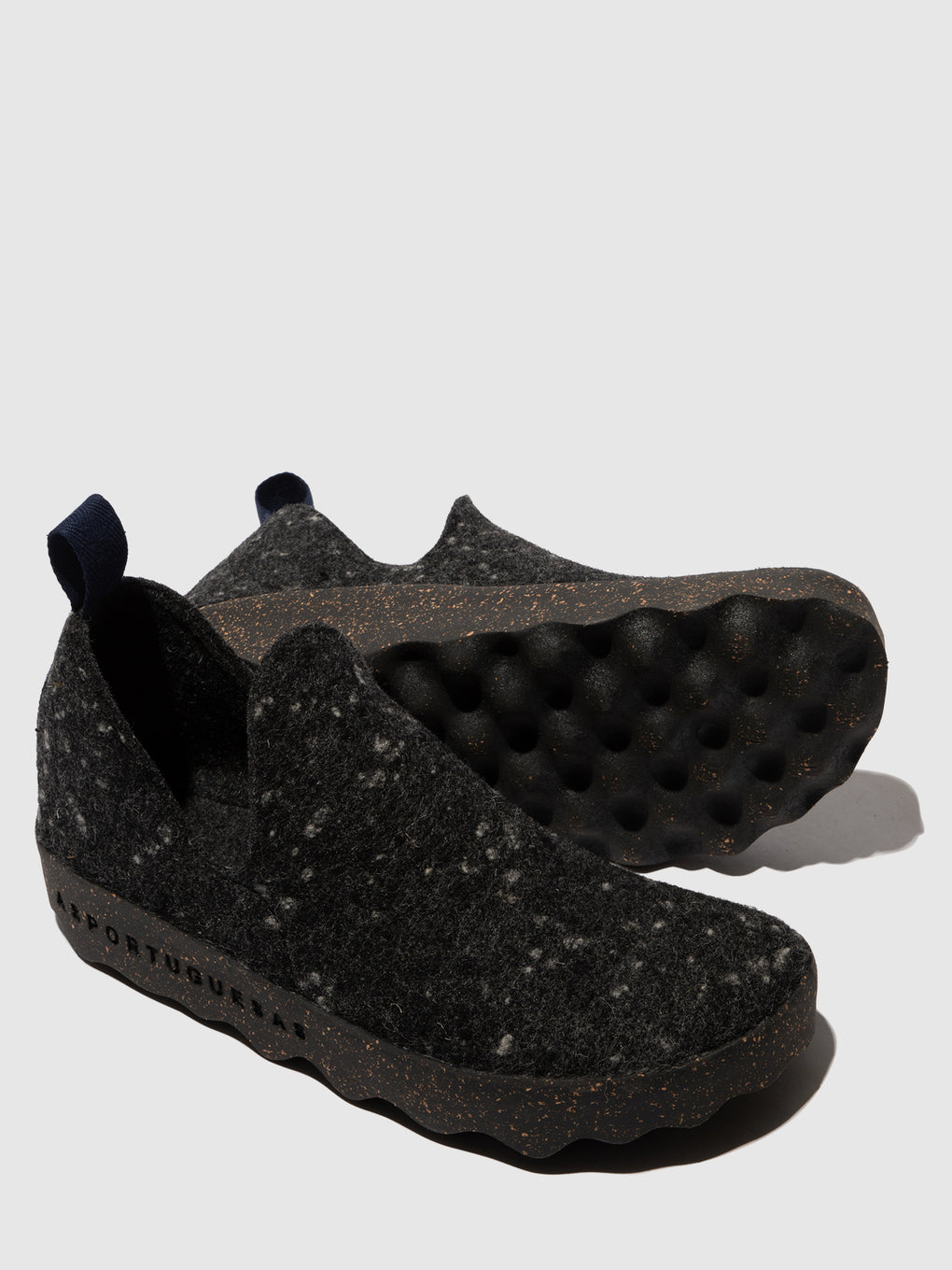 Round Toe Shoes CITY ANTHRACITE SPOT - ASPORTUGUESAS