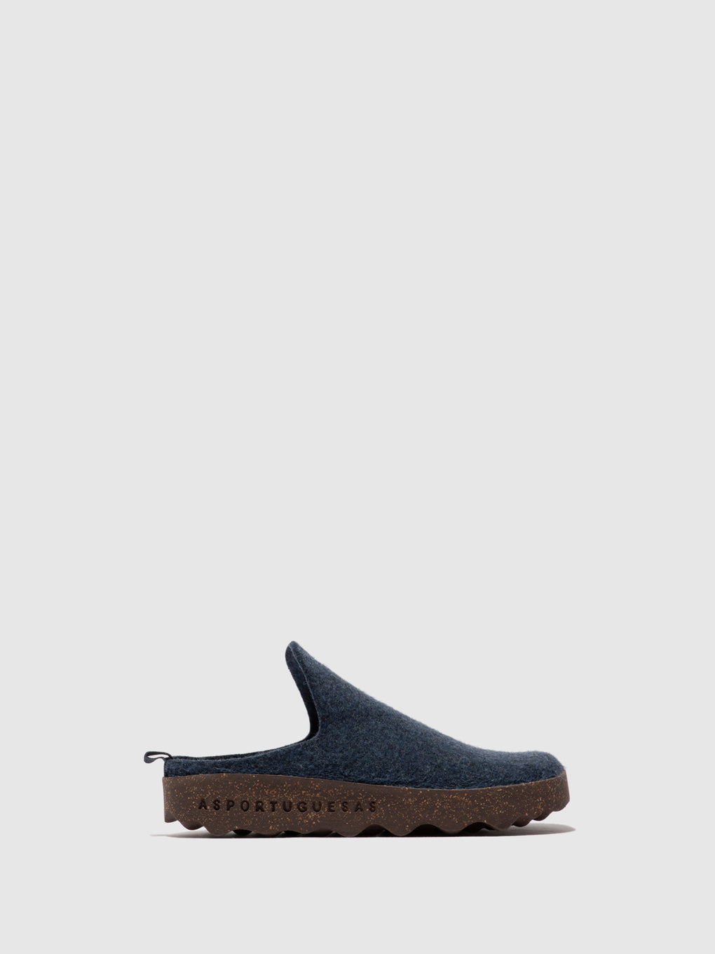 Slip-on Mules COME Blue Felt