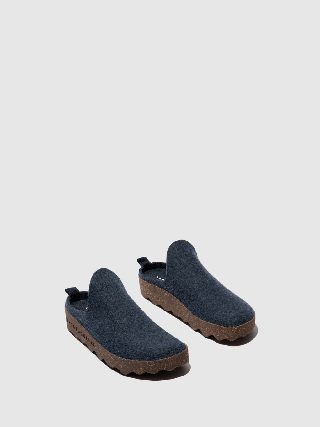 Slip-on Mules COME Blue Felt