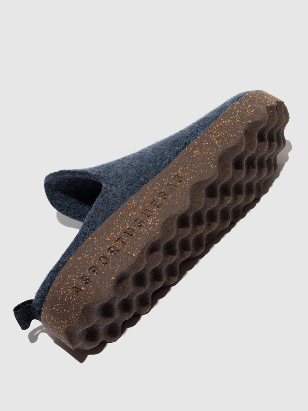 Slip-on Mules COME Blue Felt