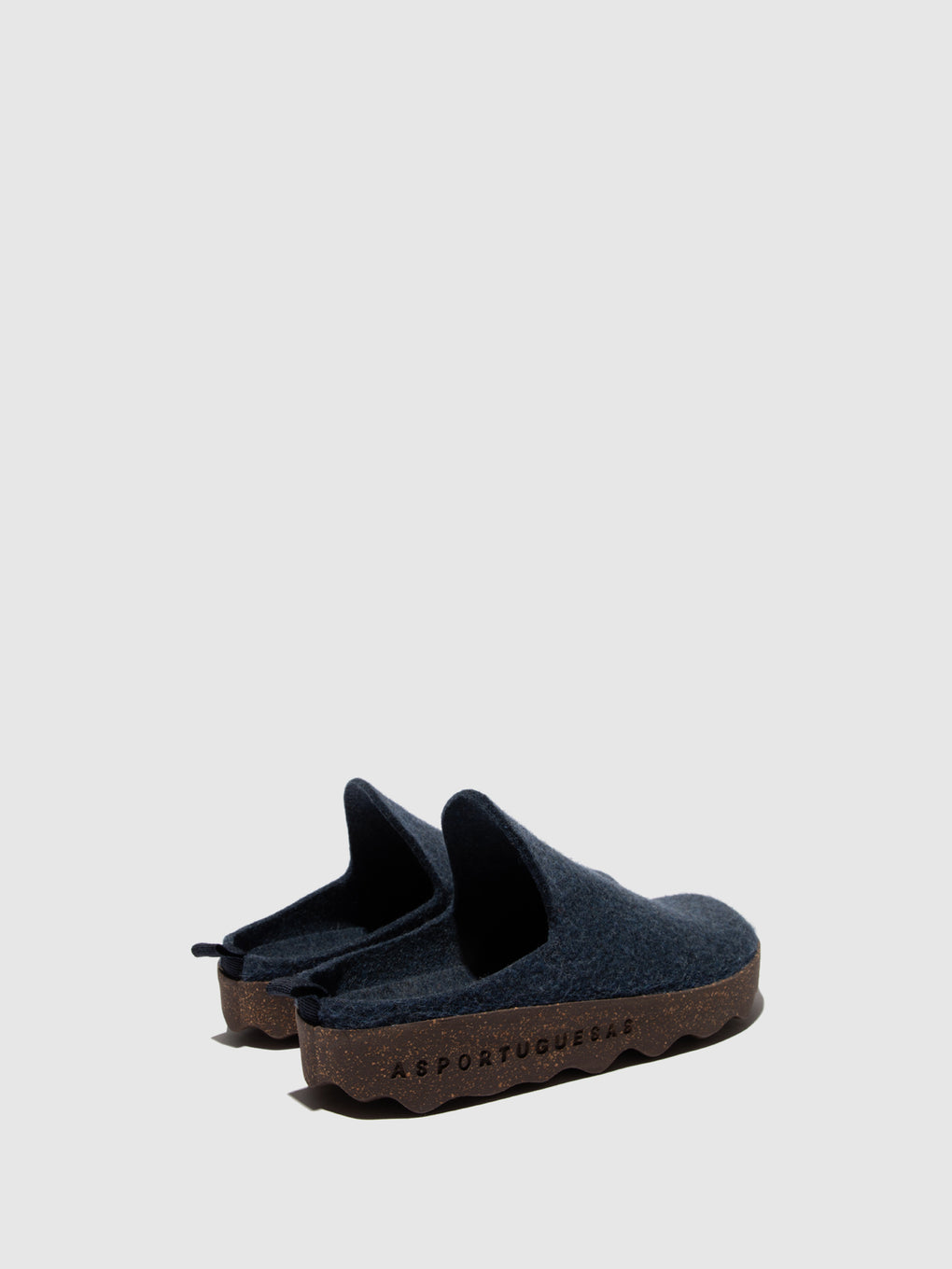 Slip-on Mules COME Blue Felt