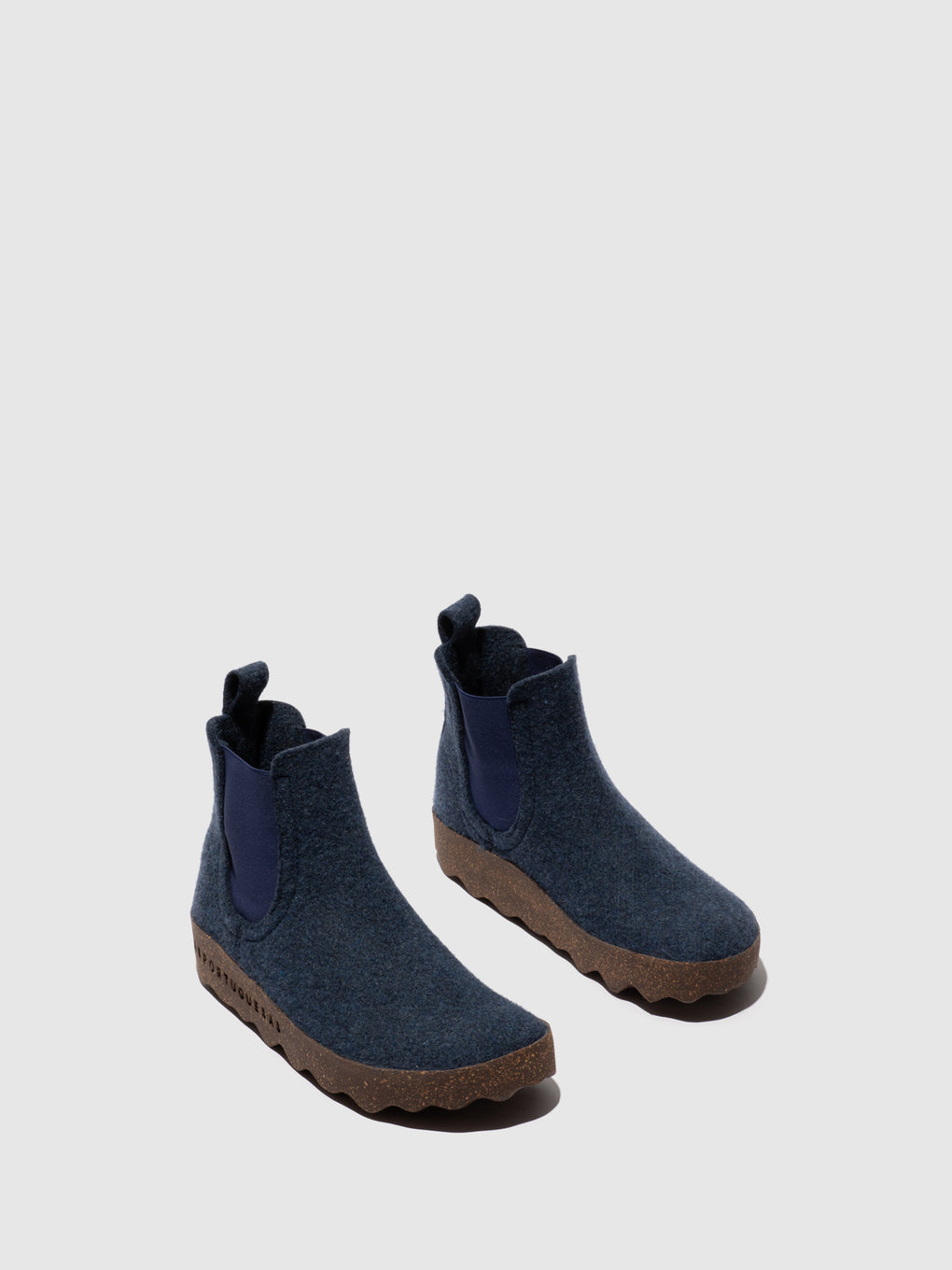 Chelsea Ankle Boots CAIA Blue Felt