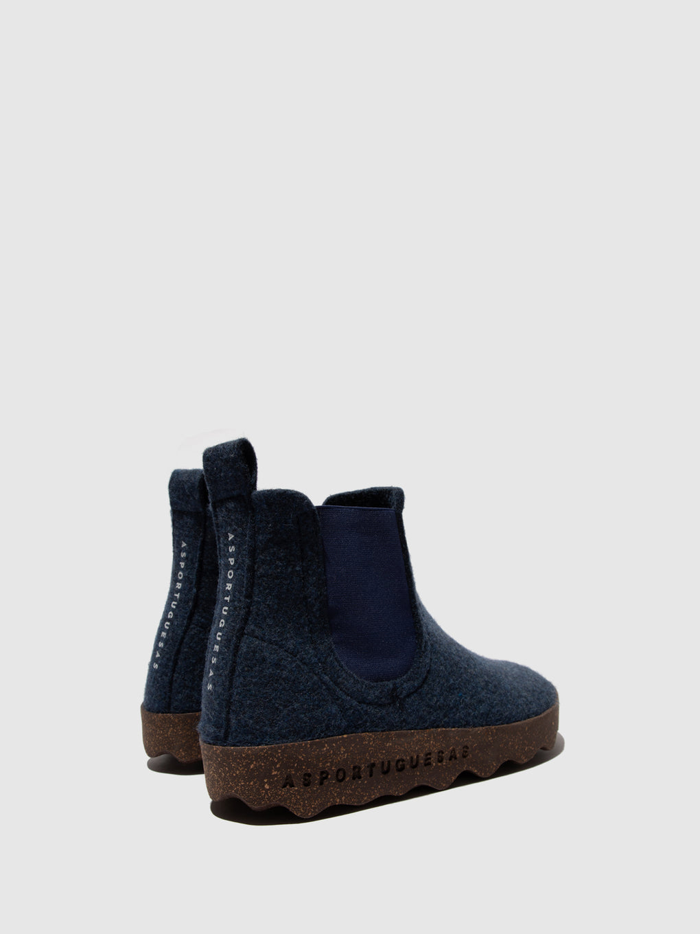 Chelsea Ankle Boots CAIA Blue Felt