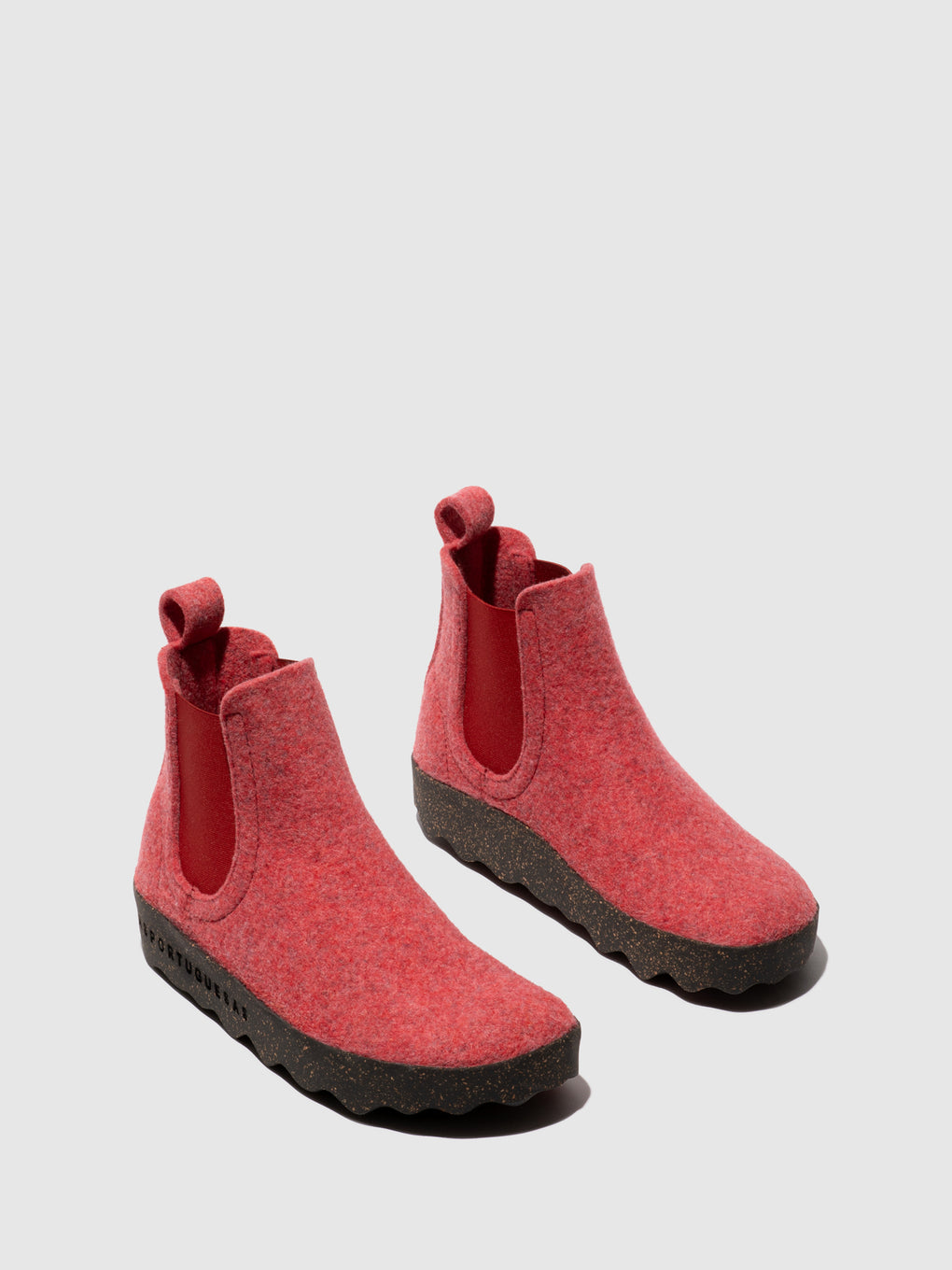 Chelsea Ankle Boots CAIA RUBY RED - ASPORTUGUESAS