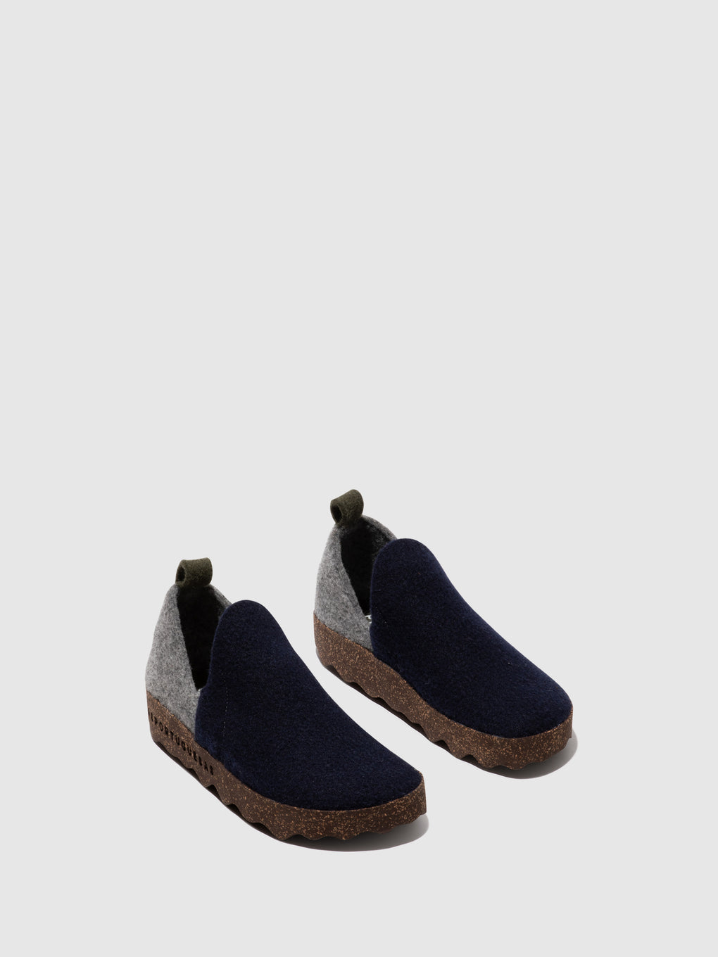 Round Toe Shoes CITY NAVY/GREY