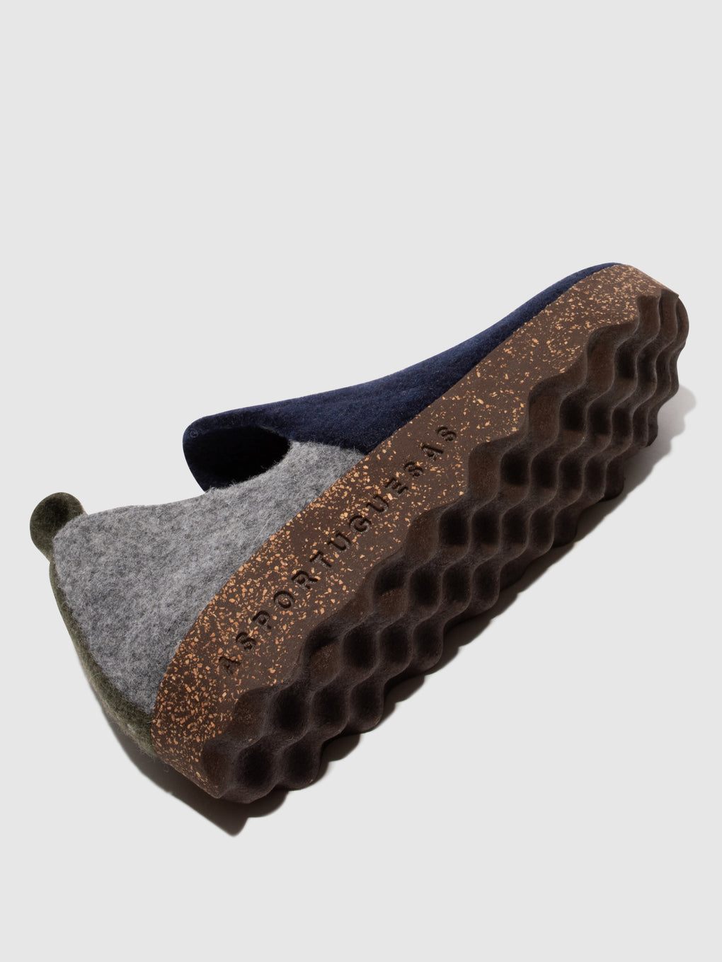 Round Toe Shoes CITY NAVY/GREY