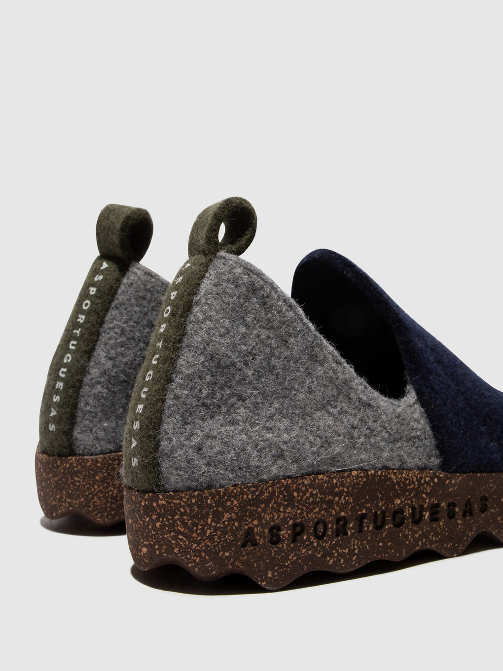 Round Toe Shoes CITY NAVY/GREY