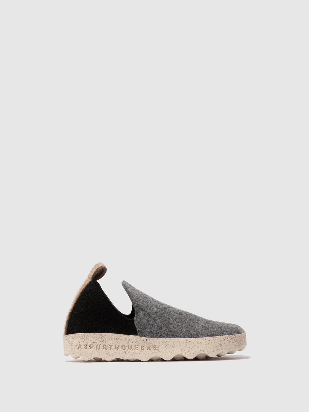 Round Toe Shoes CITY GREY/BLACK