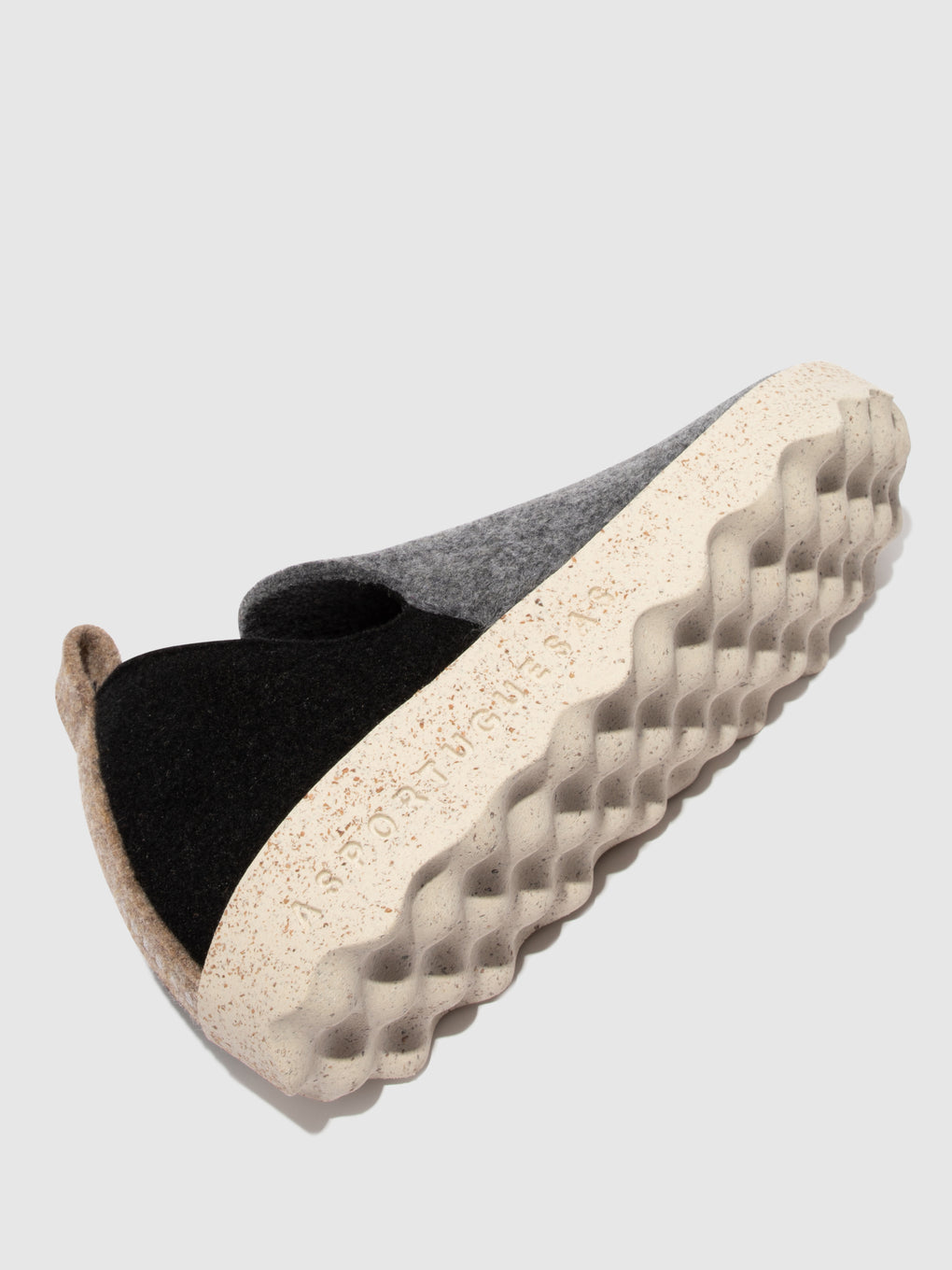 Round Toe Shoes CITY GREY/BLACK