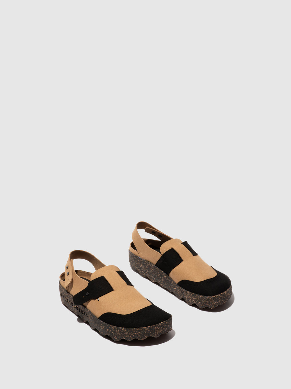 Strappy Mules CUTE TAN