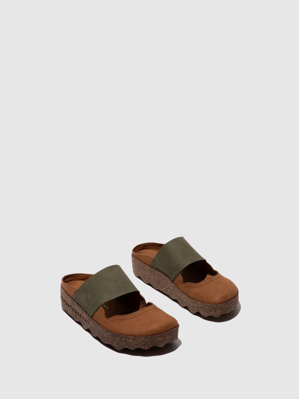 Slip-on Mules CANA COGNAC