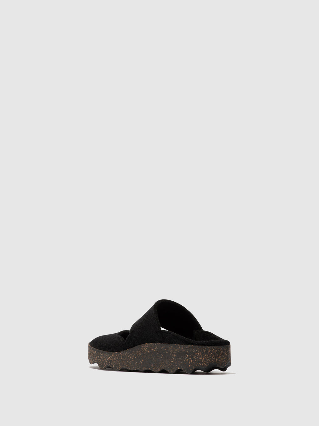 Round Toe Mules CANU BLACK