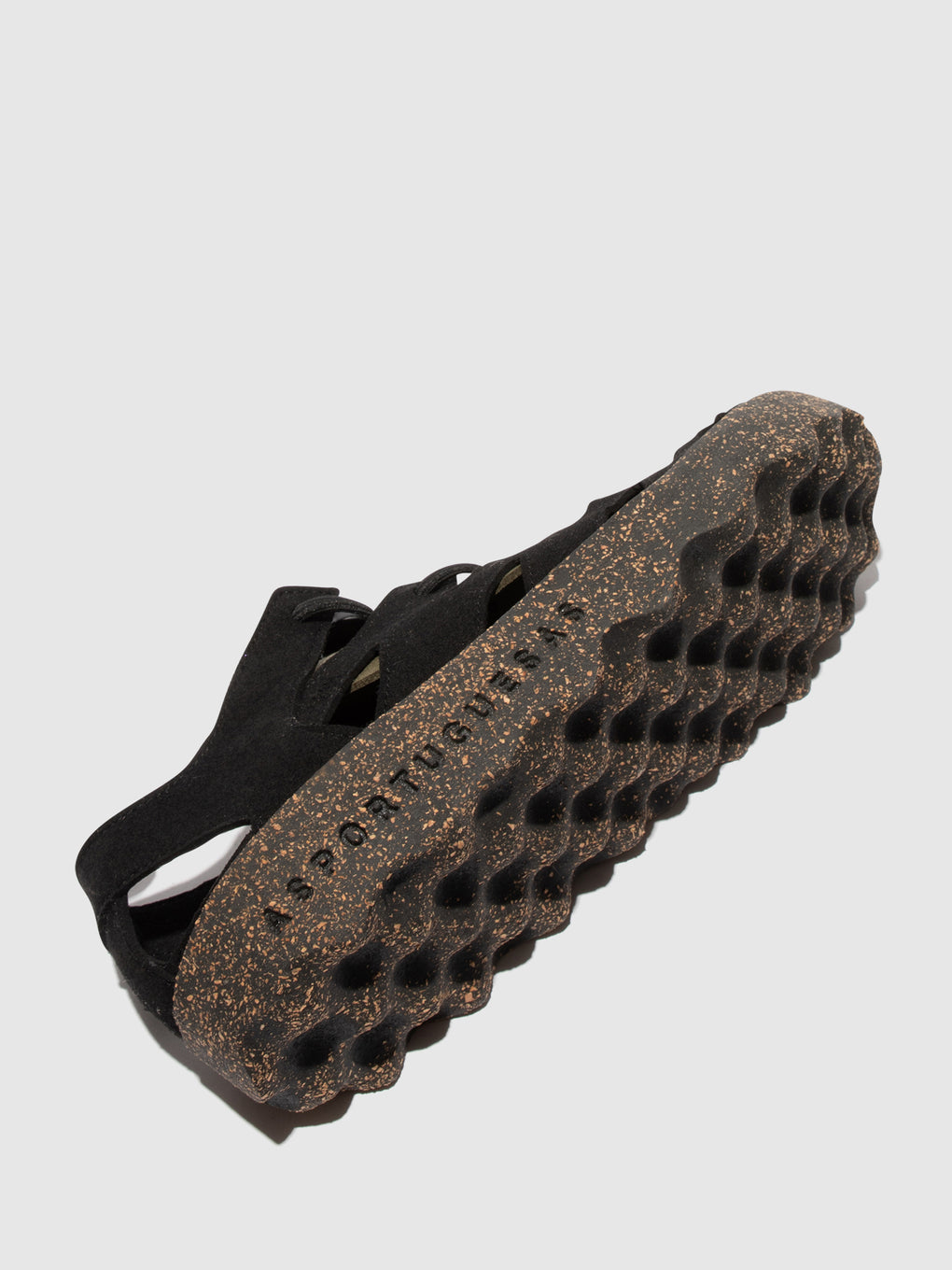 Round Toe Trainers CURE 2 BLACK