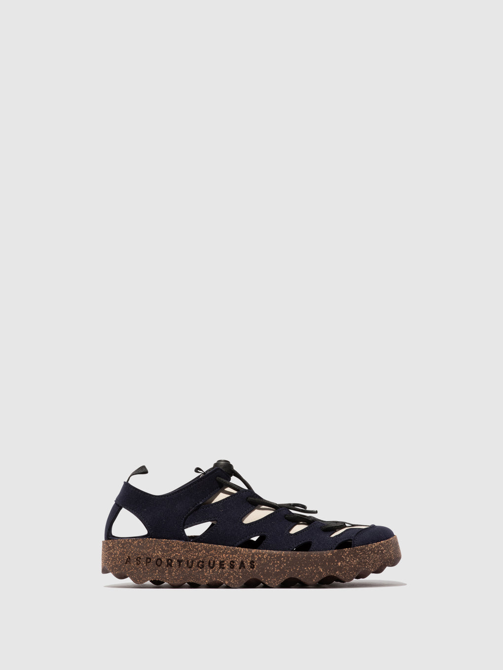 Round Toe Trainers CURE 2 NAVY