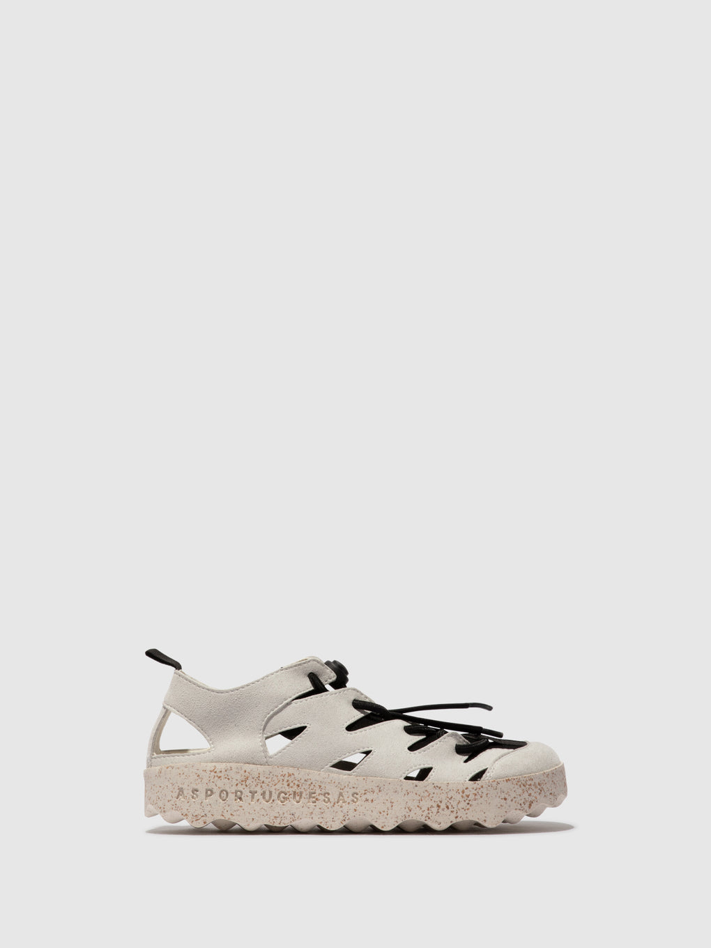 Round Toe Trainers CURE2 WHITE