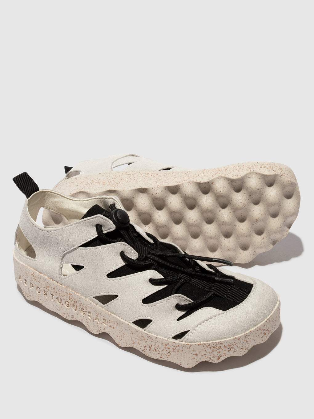 Round Toe Trainers CURE2 WHITE