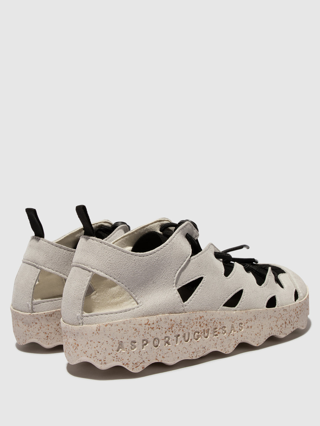 Round Toe Trainers CURE2 WHITE