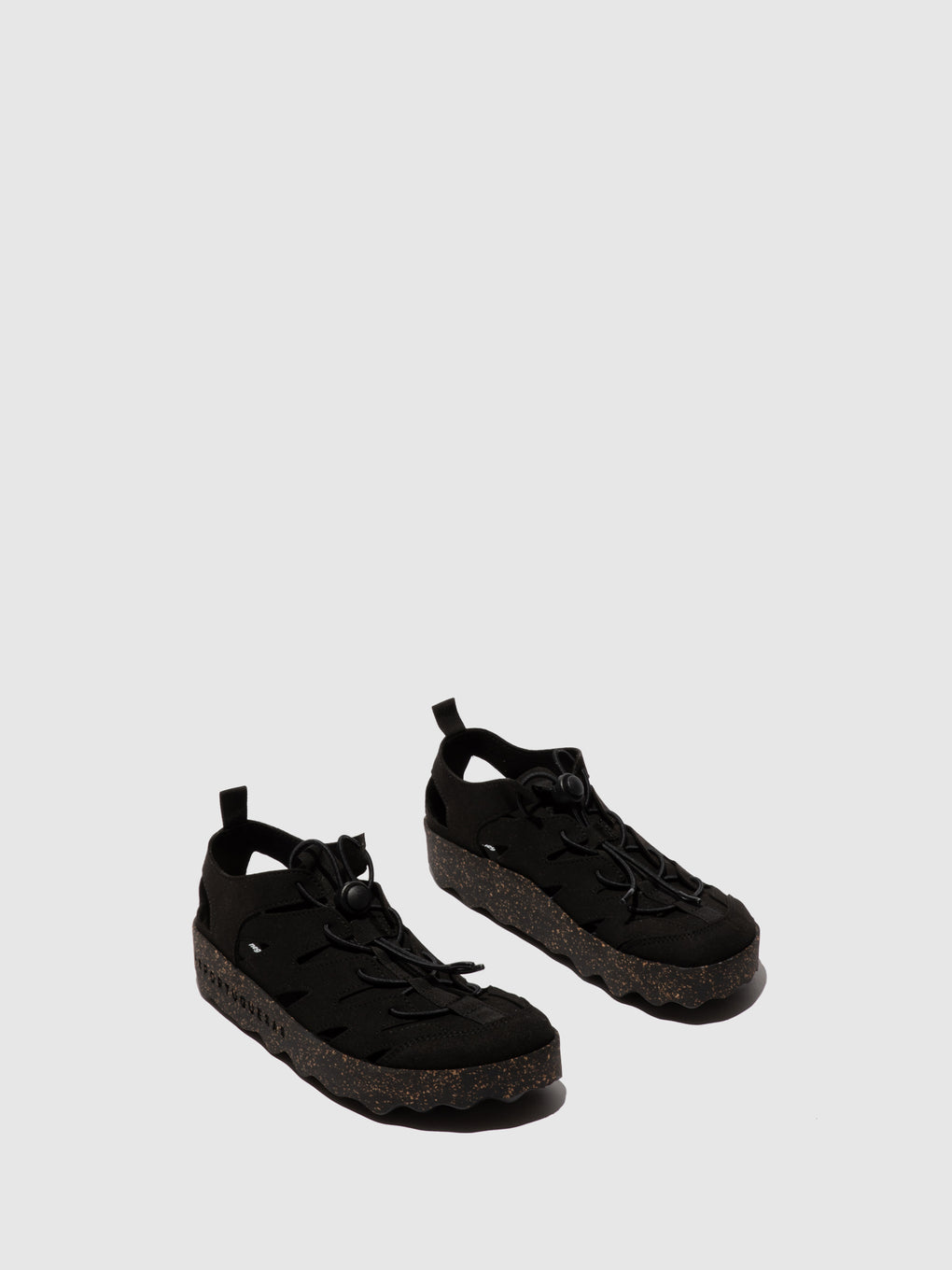 Elasticated Trainers CURE2 BLACK - ASPORTUGUESAS