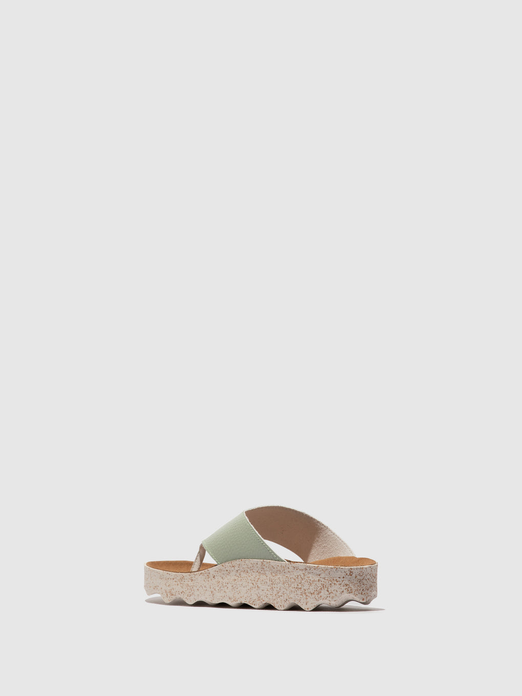 Slip-on Sandals CAMI SAGE GREEN