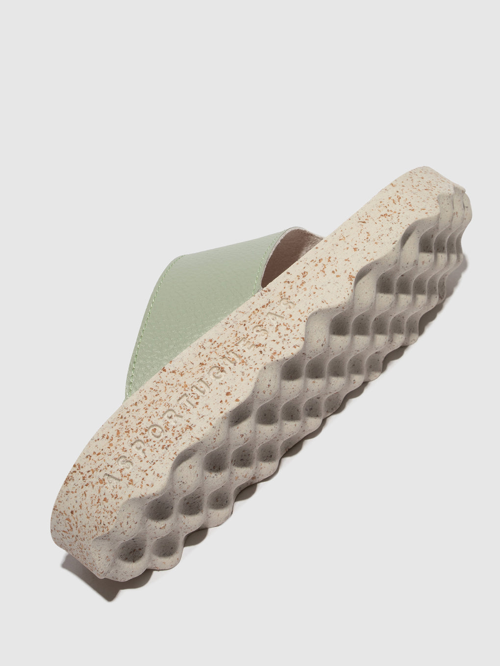 Slip-on Sandals CAMI SAGE GREEN