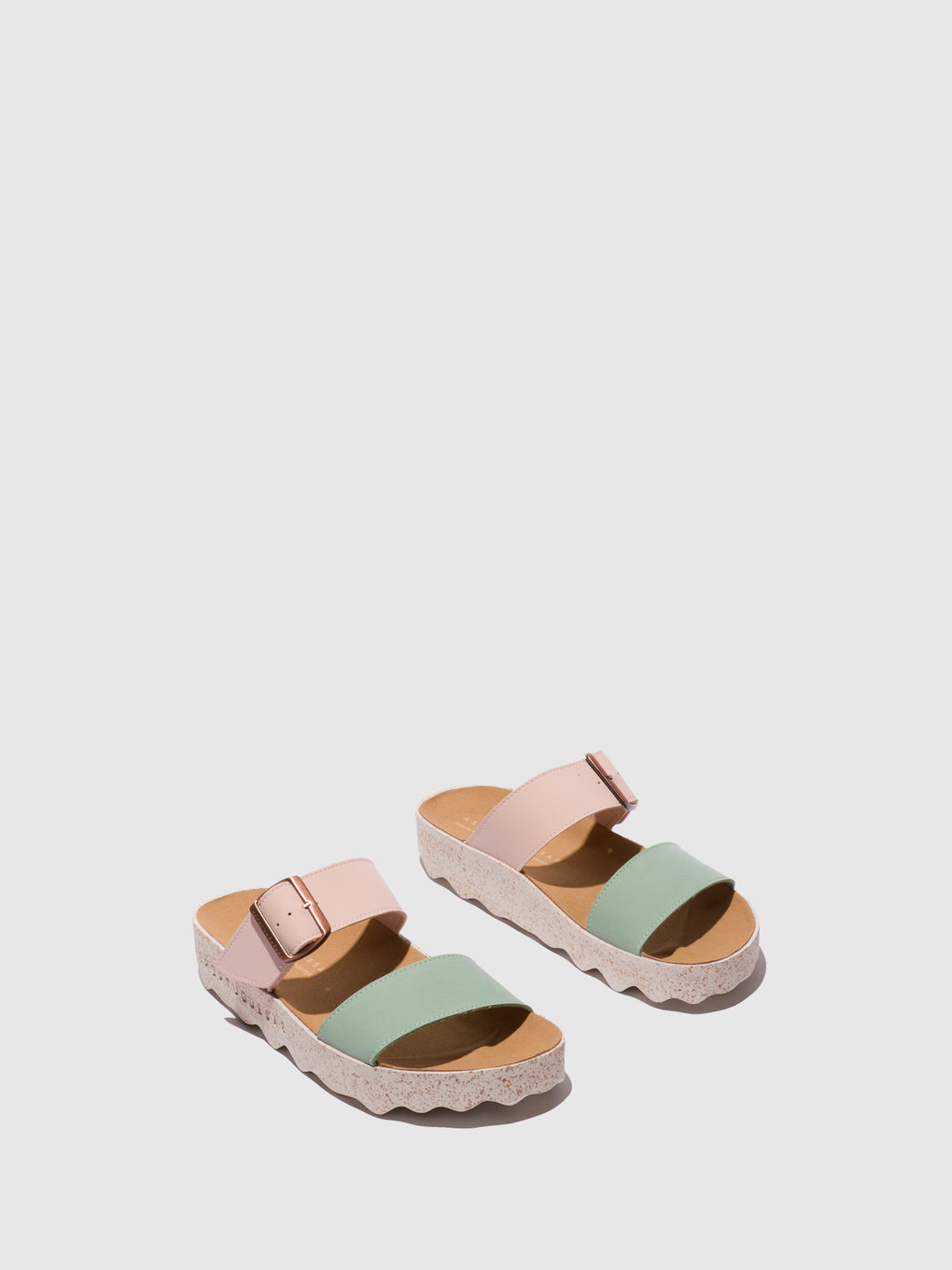 Strappy Sandals COLY PINK/MINT