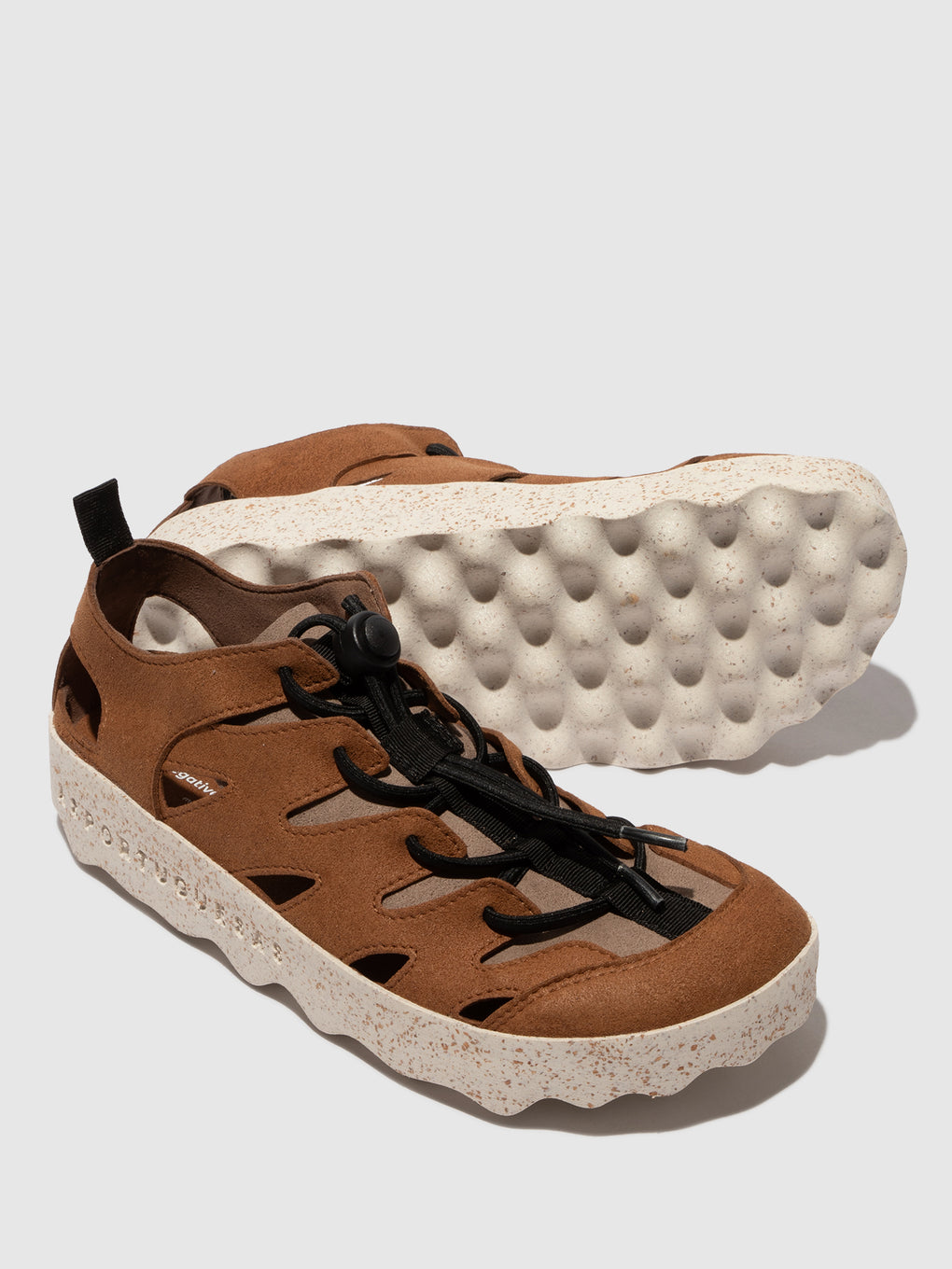 Round Toe Trainers CURE 2 M COGNAC