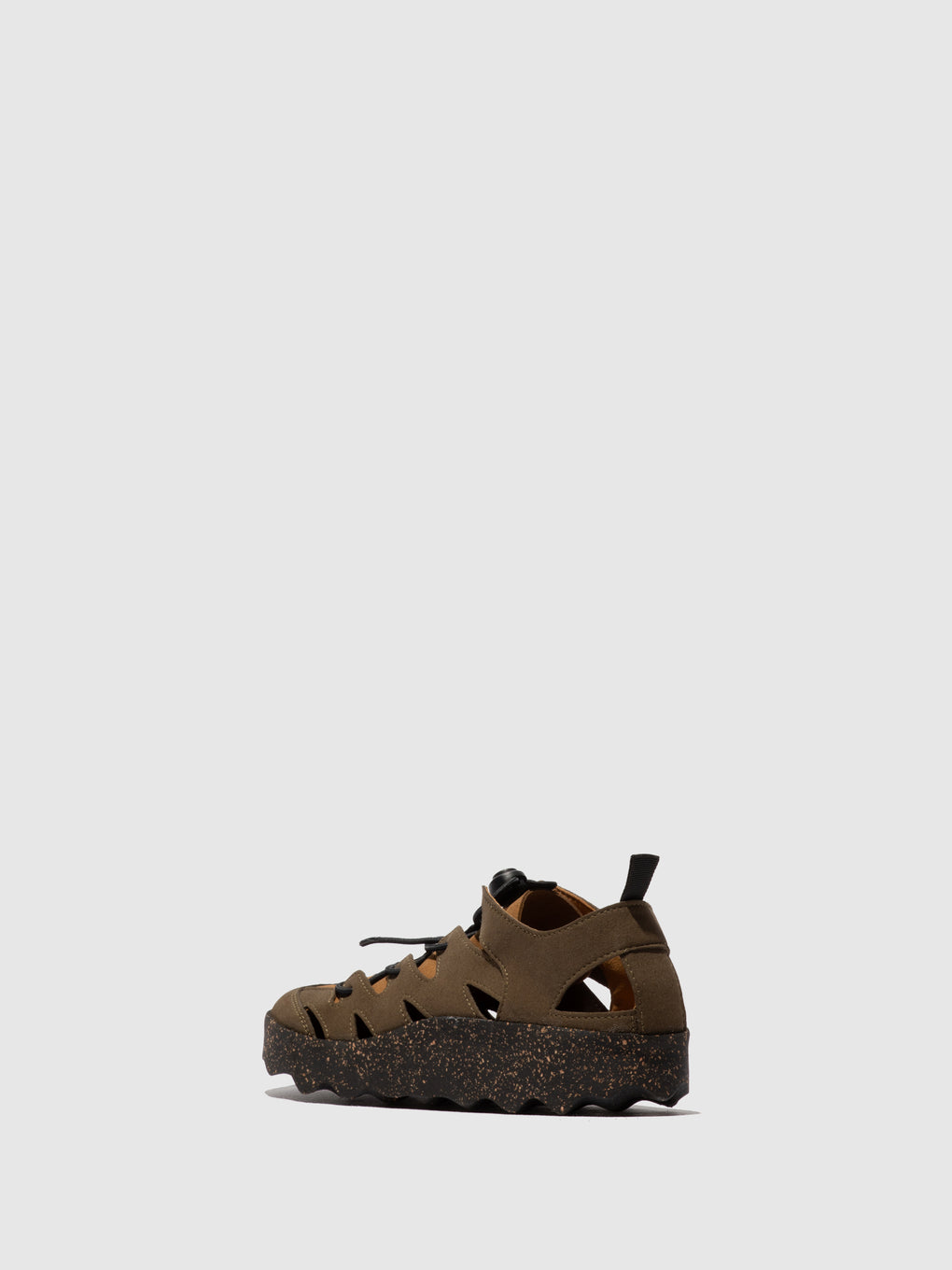Elasticated Trainers CURE2 MILITAR/TAN