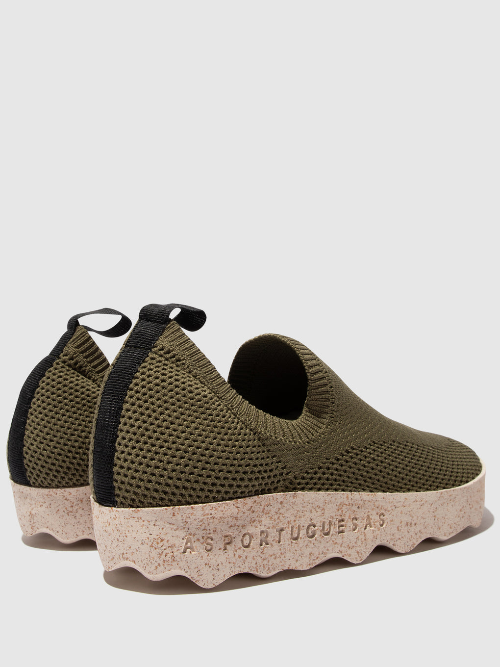 Elasticated Trainers CLIP M OLIVE