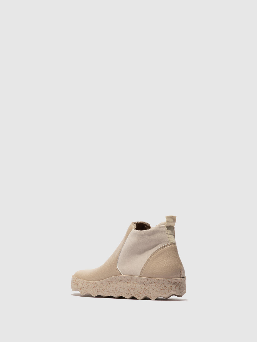 Zip Up Ankle Boots COLM CREAM