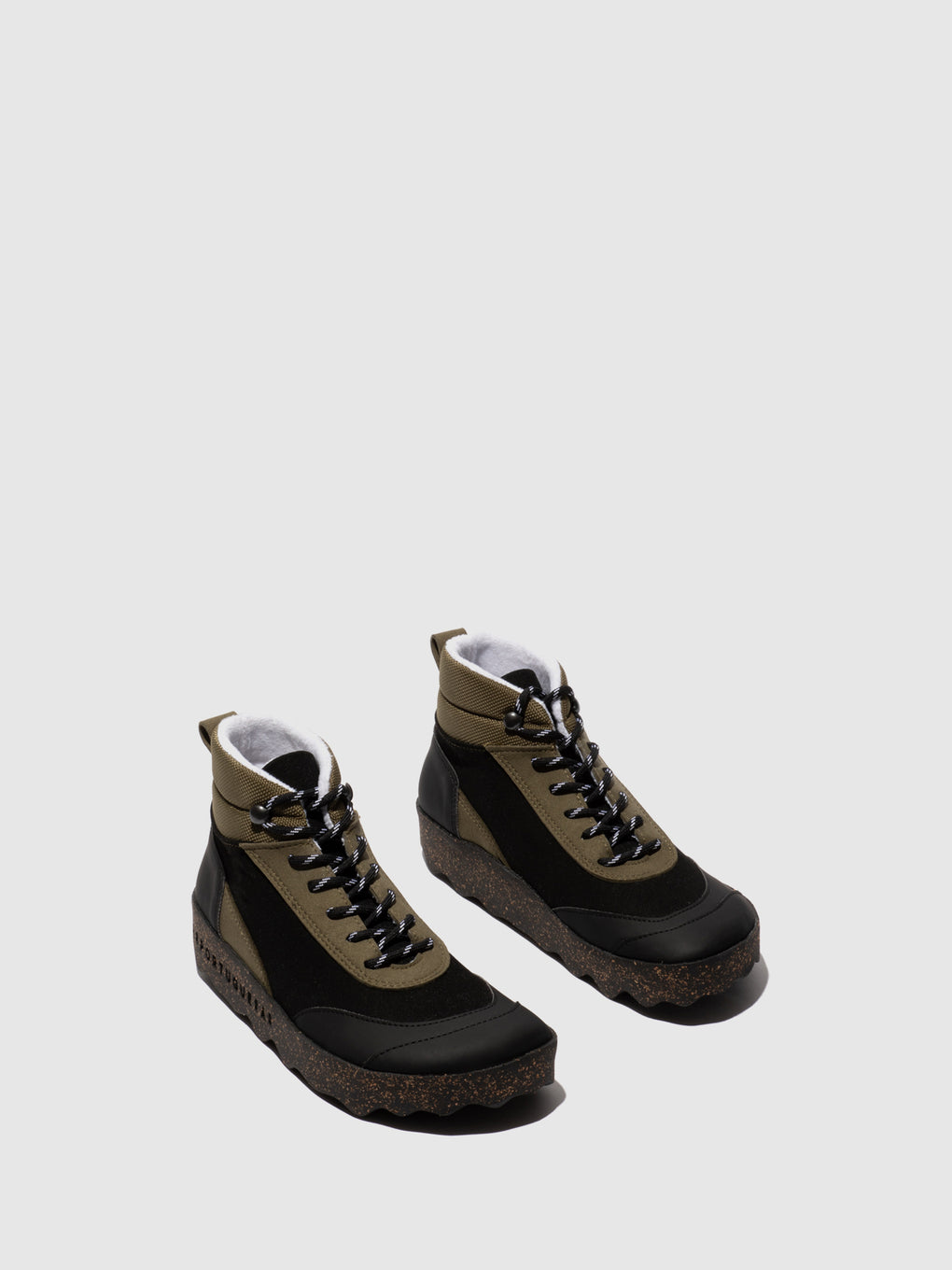 Hi-Top Trainers CABS BLACK/KHAKI