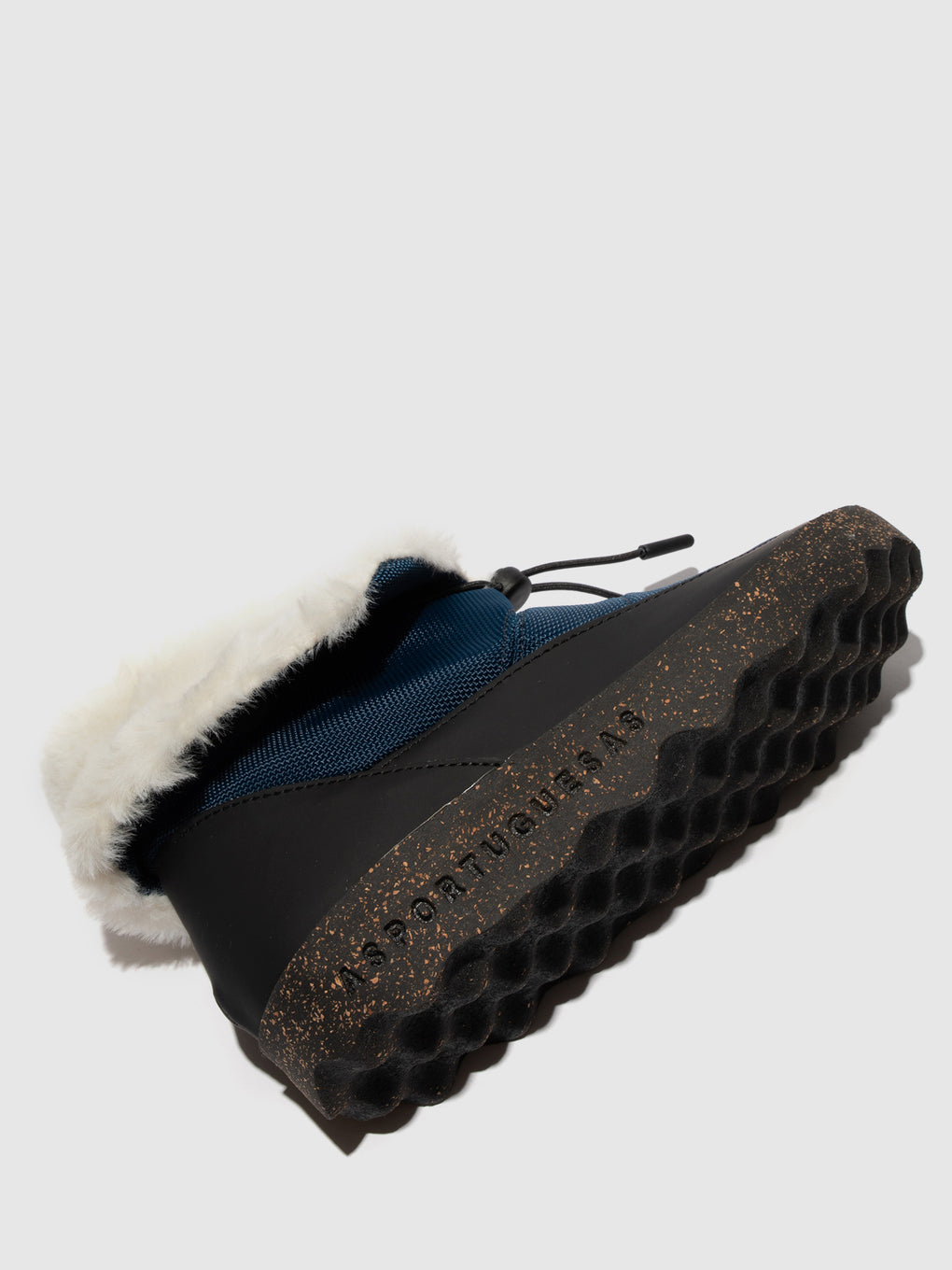 Round Toe Boots COAT NAVY