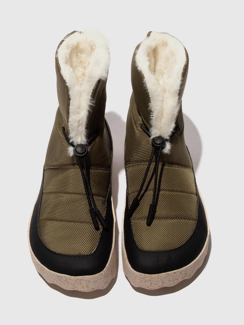 Round Toe Boots COAT ARMY