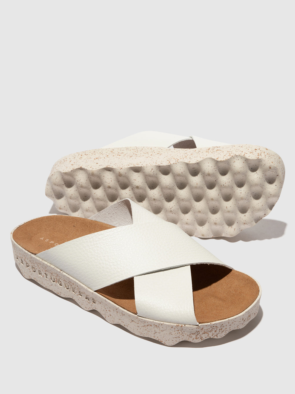 Criss-cross Sandals CROSS WHITE
