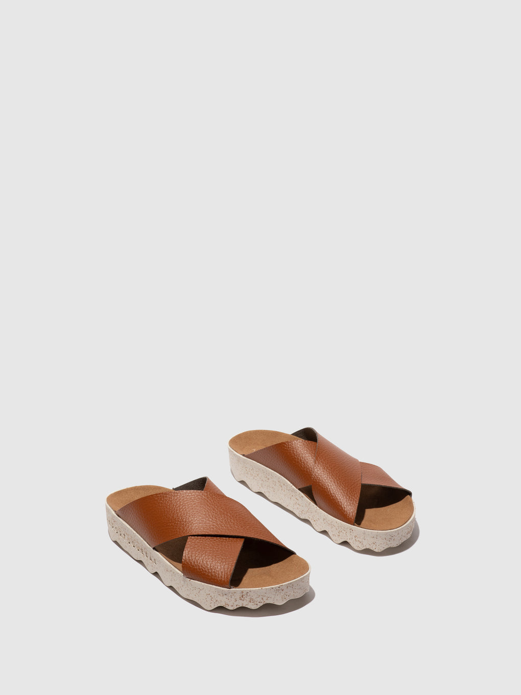 Criss-cross Sandals CROSS TAN