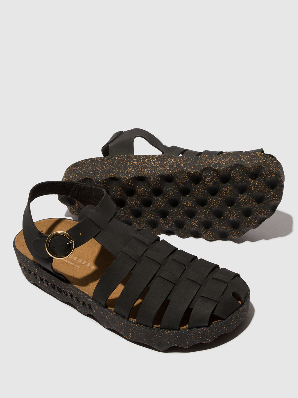 Buckle Sandals CALIX BLACK