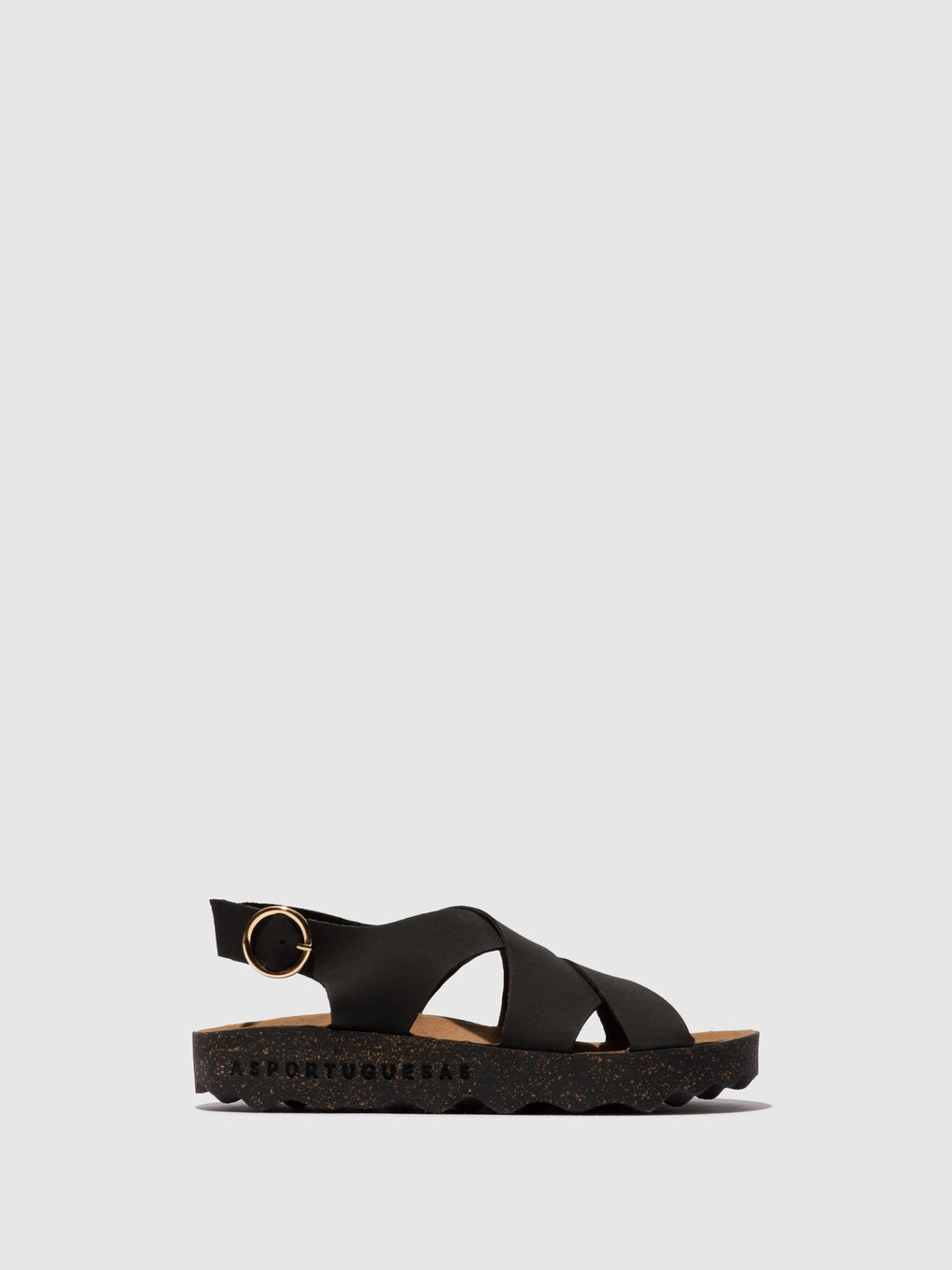 Buckle Sandals CUSK BLACK