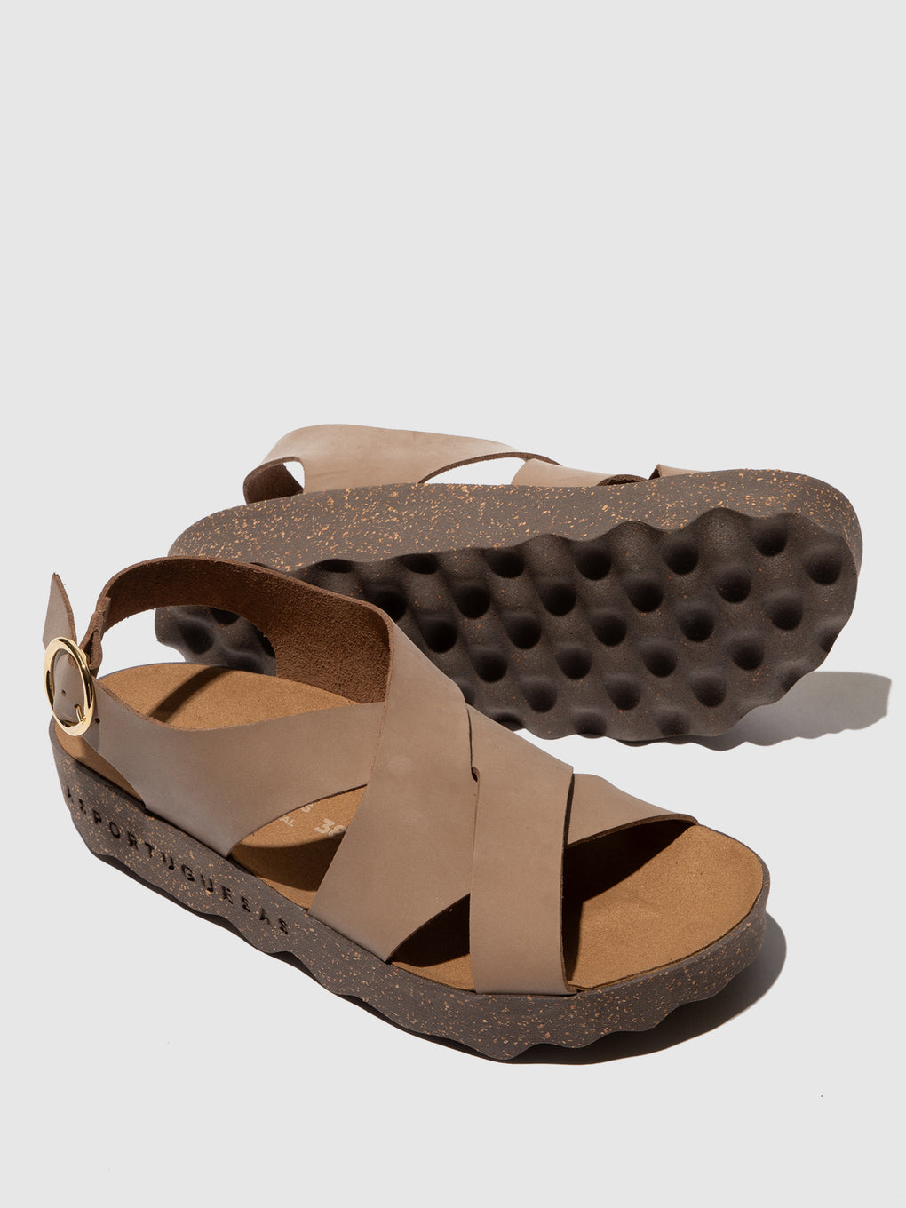Buckle Sandals CUSK SAND