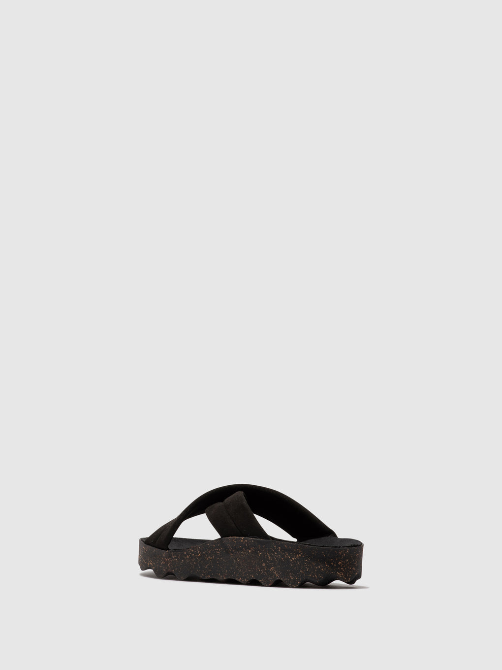 Criss-cross Sandals CURR BLACK