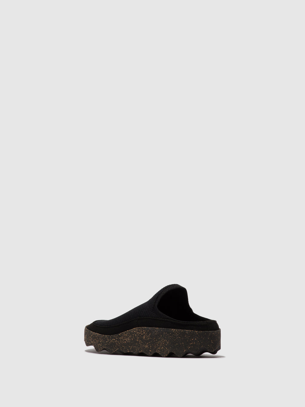 Elasticated Mules COVE BLACK