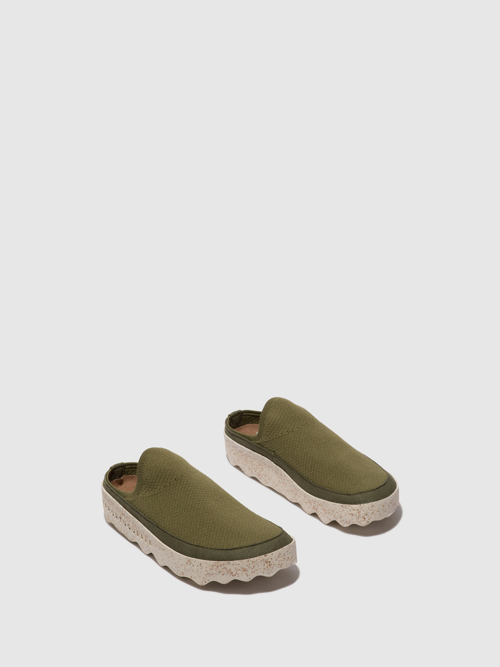 Elasticated Mules COVE OLIVE
