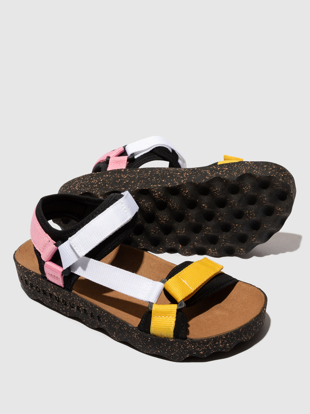 Velcro Sandals CION BLACK