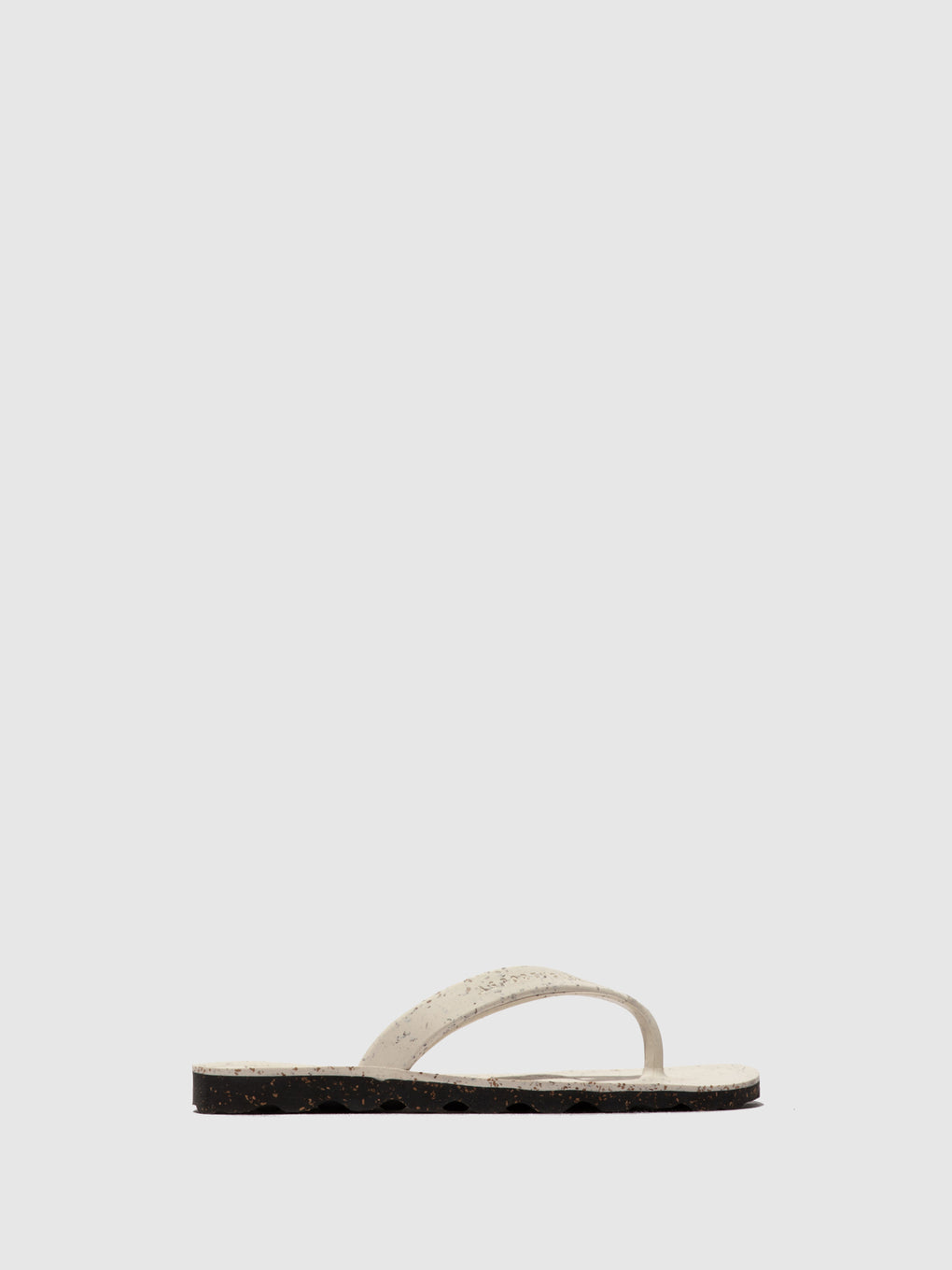Thong Flip-Flops EARTH NATURAL/BLACK