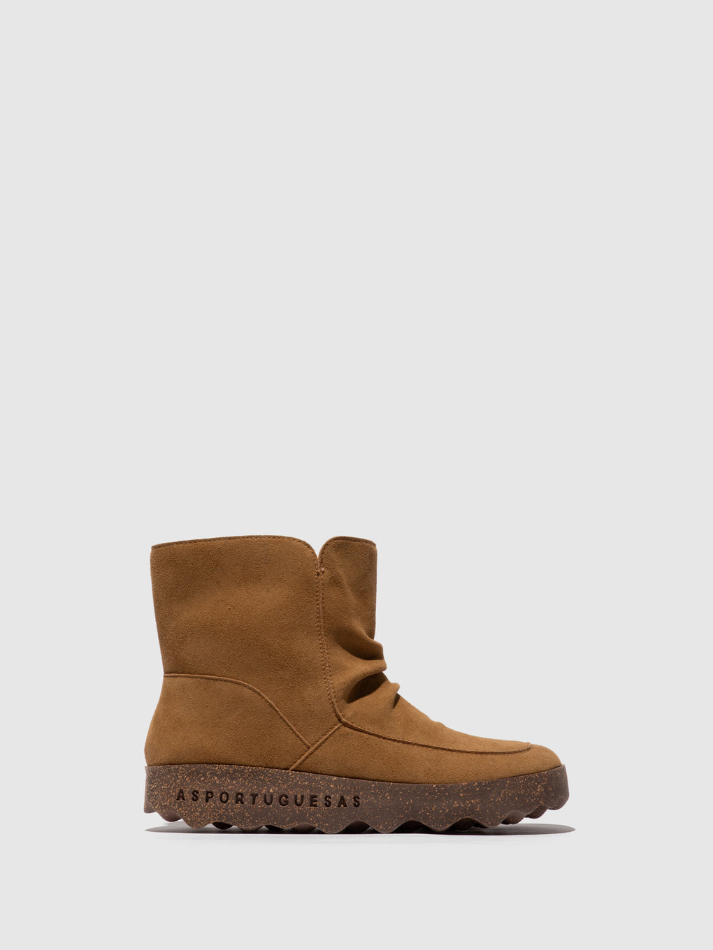 Round Toe Boots CUFF TABACO - ASPORTUGUESAS
