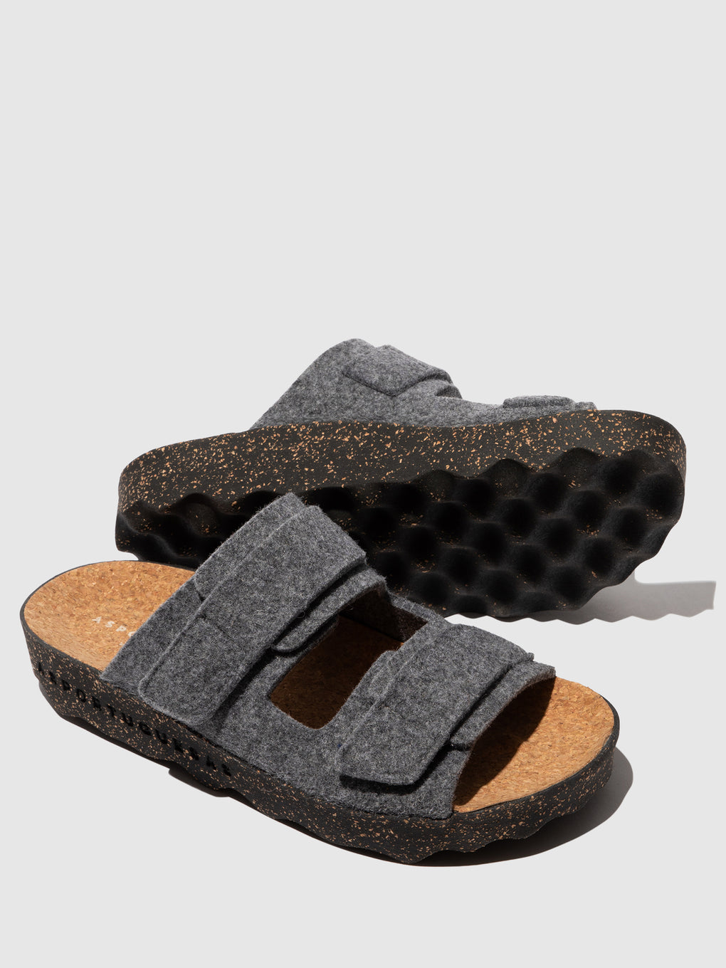 Velcro Sandals CLEEK CONCRETE - ASPORTUGUESAS